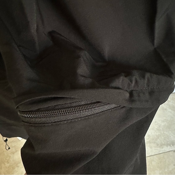 Little Donkey Andy Size XXL Black Nylon Zip Off Convertible Cargo Pants Active - Picture 6 of 6